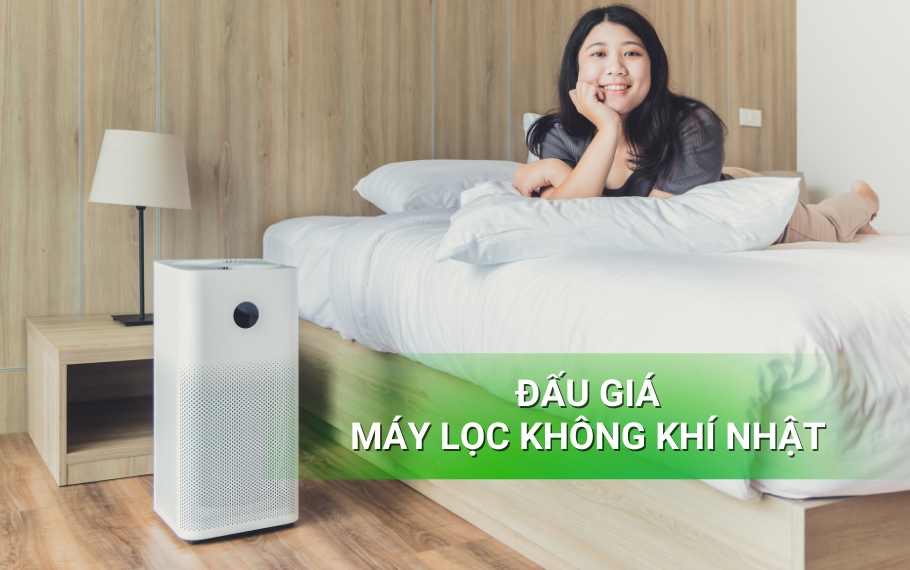 Máy lọc không khí nội địa Nhật